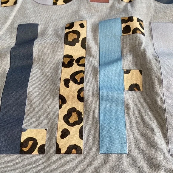 “Nurse Life” long sleeve tee. Size S. Tan with leopard print lettering. - Picture 14 of 16